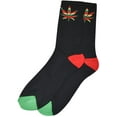 thumbnail image 4 of Popfizzy Weed Socks for Men and Women, 3 Pairs, Size 6-12.5, 4 of 4