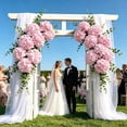 thumbnail image 4 of Artificial Hydrangea Flowers Real Touch Faux Hydrangea Blooms For Home Decor Wedding Arch Bouquet Bridal Handheld Party Floral Supply, 4 of 6