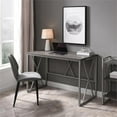 thumbnail image 2 of Pemberly Row Bureau X Pliable en Bois Patiné/nickel Satiné, 2 of 10