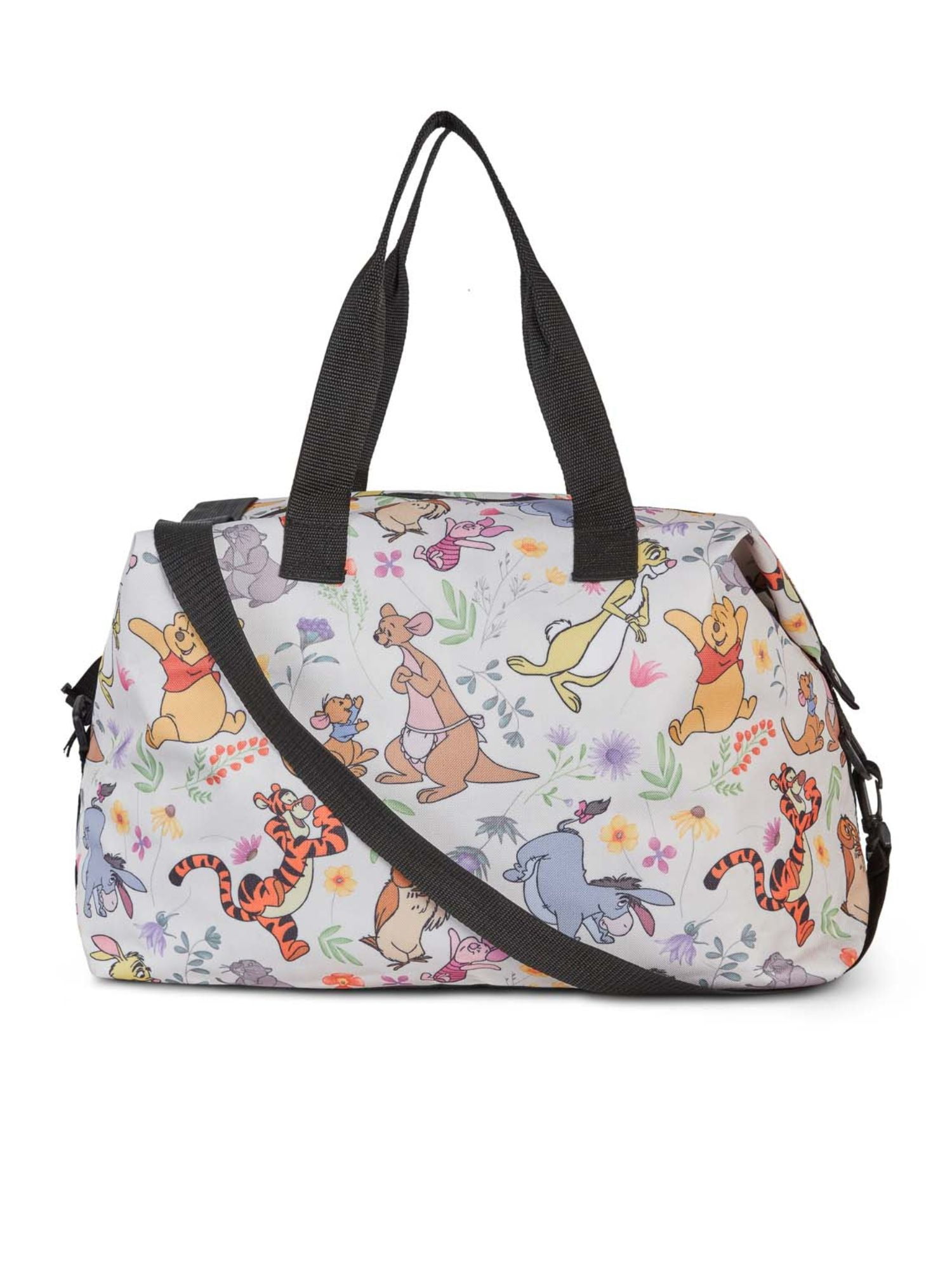 Disney Winnie The Pooh & Friends Duffel Bag Travel Weekender Carry-On
