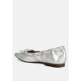thumbnail image 3 of Marlow Metallic Eyelet Detail Bow Ballerinas, 3 of 6