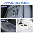 thumbnail image 2 of USHOBE 4Pcs Car Coil Shock Absorber Rubber Spacer for Driving Enhancement, 2 of 8