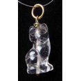 thumbnail image 2 of Kitty Cat Quartz Pendant Necklace | Semi Precious Stone Jewelry | 14kgf Pendant|, 2 of 6