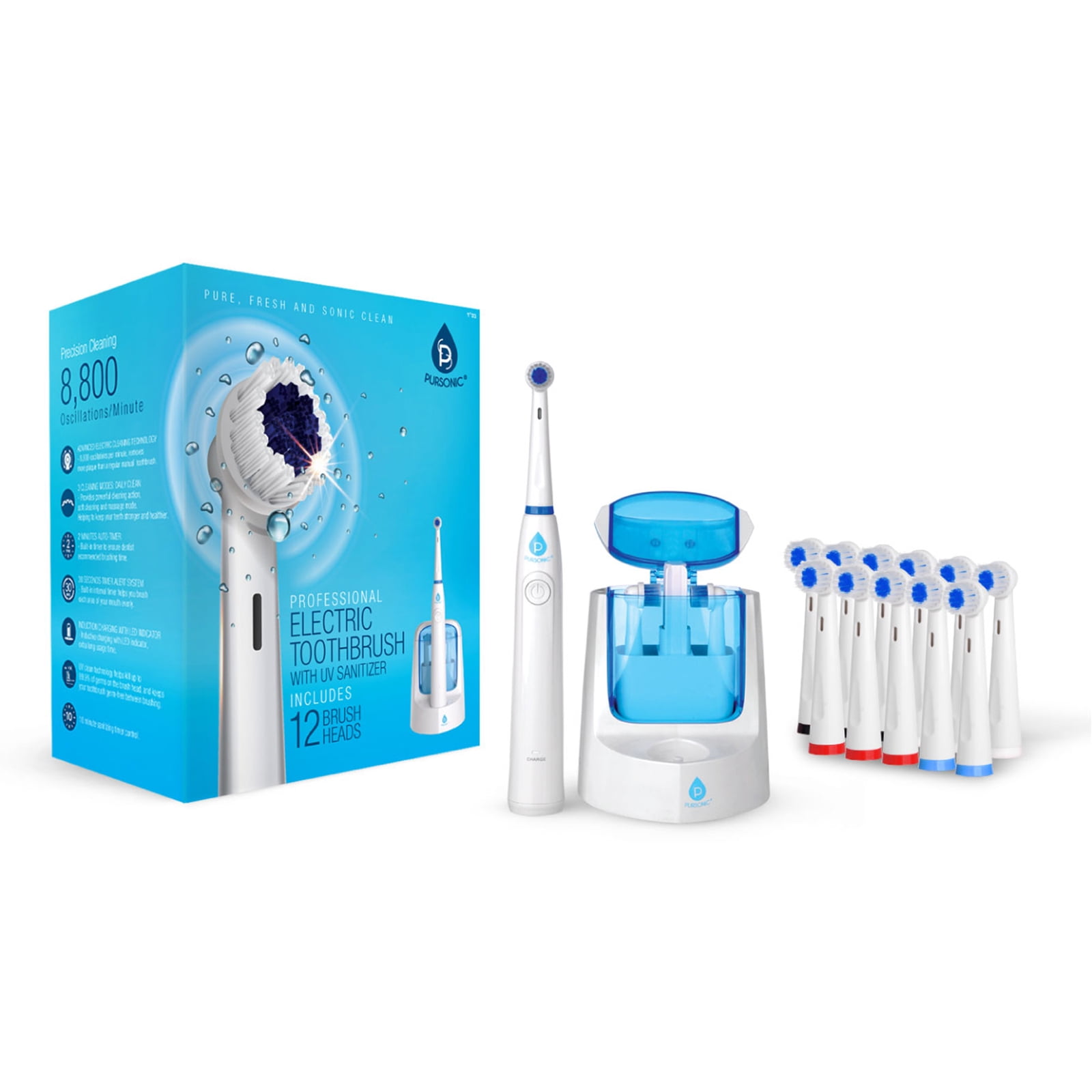 electric toothbrush oscillating