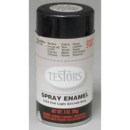 paint spray testors gray plastic light flat aircraft enamel walmart