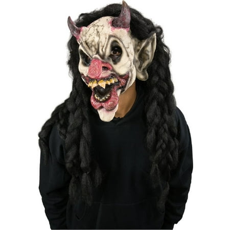 Scary Horror Clown Demonic Demon Jester Costume Halloween Makeup Kit Appliance