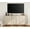 Light Oak, variant on WAMPAT TV Stand Cabinets for 75+ Inch Flat Screen, 3-in-1 Modern Highboy Wooden Entertainment Center with 3 Drawers and Shelves, Light Oak