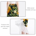 thumbnail image 2 of Tangerine Chic Chiffon Beach Dresses - Women's Summer Dresses for the Beach, 2 of 6