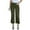 Green-1, variant on LLYwey on Sale Womens Sweatpants with Pockets Ladies Loose and Slim Wide Leg Straight Leg Pants Casual Solid Color Washed Jeans Cropped Pants New Full Length Pants Regular Fitted Green-1 XXL