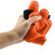 thumbnail image 5 of par de guantes de cocina resistentes al calor de silicona para asar, color naranja, 5 of 5