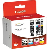 Canon Ink Cartridges Black Cyan Magenta Yellow PGI225CLI226