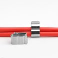 thumbnail image 2 of For 2x6mm Solar Panel Wire Clips Stainless Steel Cable Clamps for PV Wiring Boat, 2 of 8