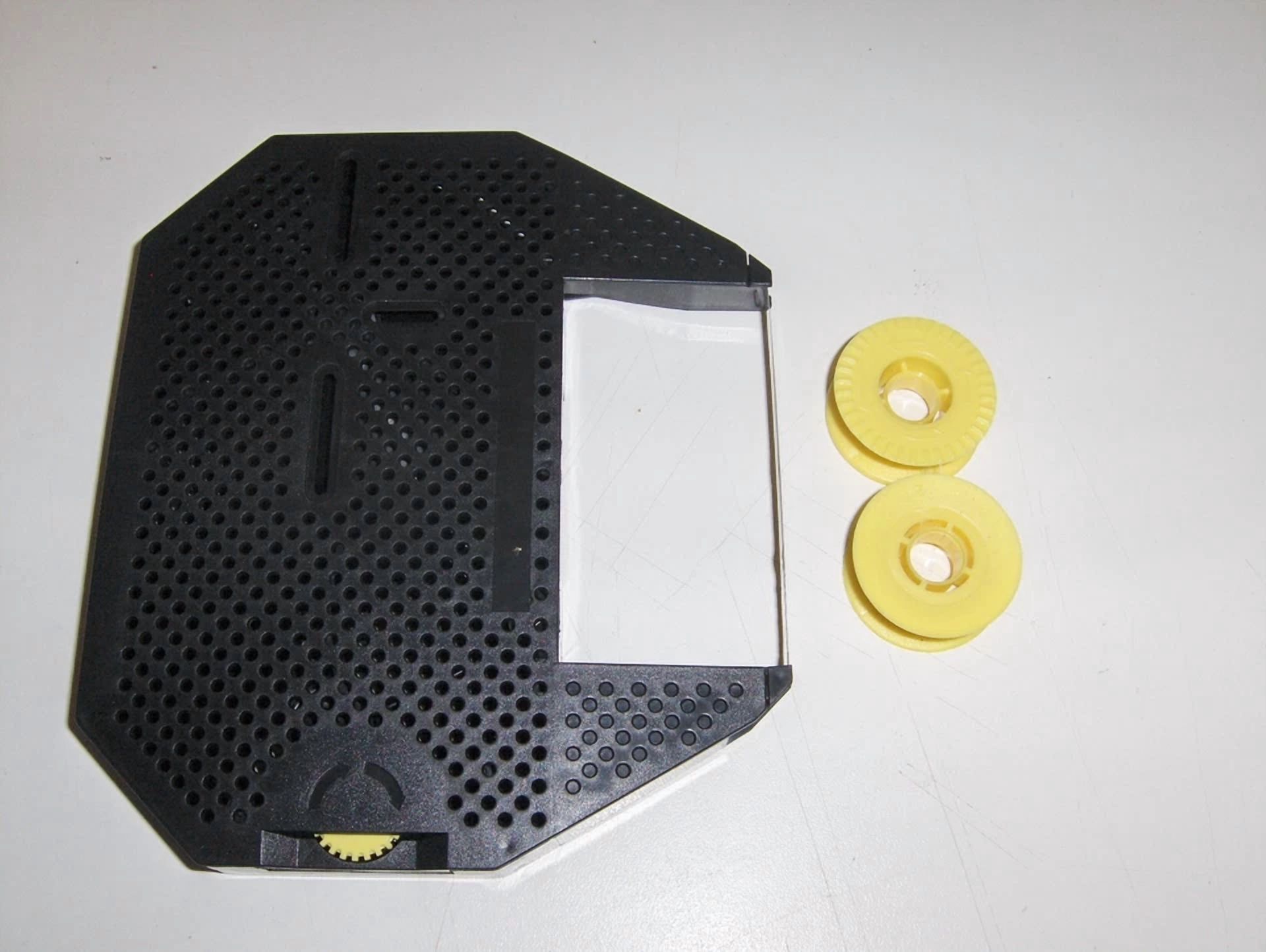 Panasonic KX-E2020 Typewriter Ribbon & Correction Tape Spools – Genuine Black – Free Shipping