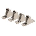 thumbnail image 2 of Soporte De Bisagra Giratoria De 4 Piezas, Bisagra De Montaje Lateral De Cubierta De Acero Inoxidable, Bisagra De Hardware Superior De Barco Para Yate, 2 of 5