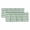 Sage Grey, variant on 2 Panels Burnt Orange Grey Stripe Valance for Windows, Farmhouse Modern Art Striped Light Filtering Kitchen Curtains, Rod Pocket Window Treatment Curtain Valances for Living Room Bedroom, 54"x18"
