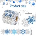 thumbnail image 2 of Borde de copos de nieve de 21 m con ribete de cinta decorativa en espiral, 2 of 7