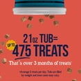 thumbnail image 5 of Stewart Freeze Dried Raw Beef Liver Training Treats or Meal Topper for Dogs, 21 oz Tub, 5 of 11