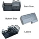 thumbnail image 4 of Fiudx Organizador de Escritorio de Malla de Acero, 4 Compartimentos con Cajón Deslizante, Diseño Compacto, Revestimiento Resistente a La Oxidación, Ideal para El Hogar y La Oficina, Acabado Negro Mod, 4 of 6