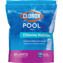 Clorox Pool&Spa Pool Chlorine Stabilizer, 4 lbs (for pool use)