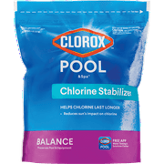 Clorox Pool&Spa Chlorine Stabilizer for Swimming Pools, 4 lb Bag