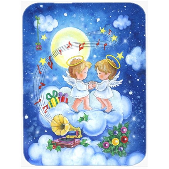 Carolines Treasures  Angels Making Music Together Mouse Pad- Hot Pad or Trivet