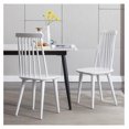 thumbnail image 7 of KriKac Dining Chairs Set of 2 Wood Dining Room Chair White Spindle Side Kitchen Room Country Farmhouse Chairs White, 7 of 7