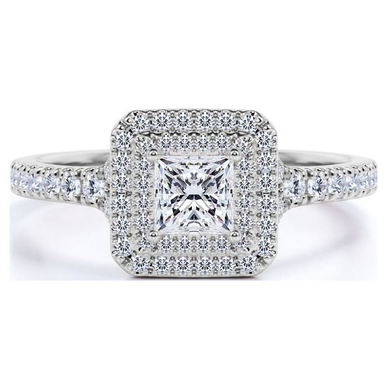Split shank moissanite engagement rings deals