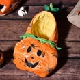 thumbnail image 7 of Aoznliie Dog Clothes, Halloween Pumpkin Furry Outfit for Small Dogs, 9.8x15.7 inch Soft Pet Costume for Party, Orange, 7 of 7