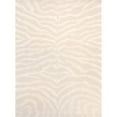 thumbnail image 4 of Pasargad Home Edgy 12' x 15' Hand-Tufted Silk and Wool Ivory Rug, For Indoor Space and all Age of Group, 4 of 5