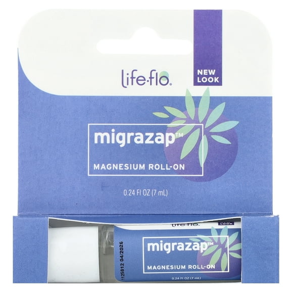 Life-Flo MigraZap Magnesium Roll On, 0.24 Oz
