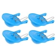 thumbnail image 1 of KONTONTY 4Set Toilet Handle Replacement Flapper For Sky-blue Design Easy Installation For Users, 1 of 8