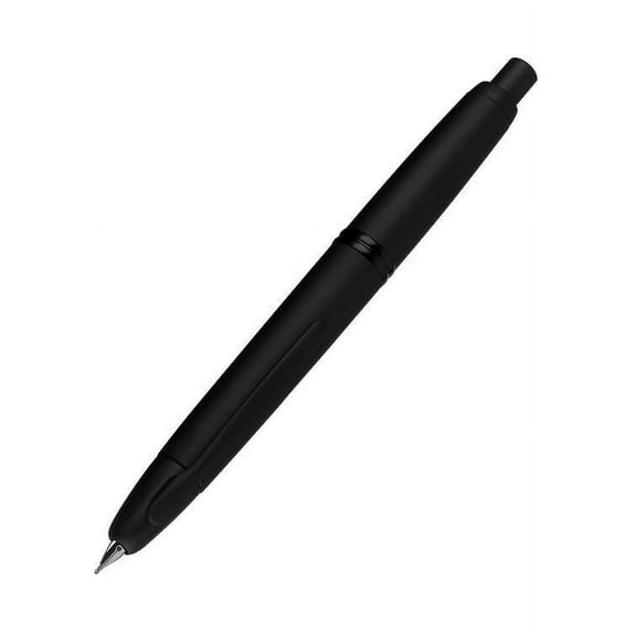 Pilot Vanishing Point Collection Fountain Pen - Matte Black - Stub Point