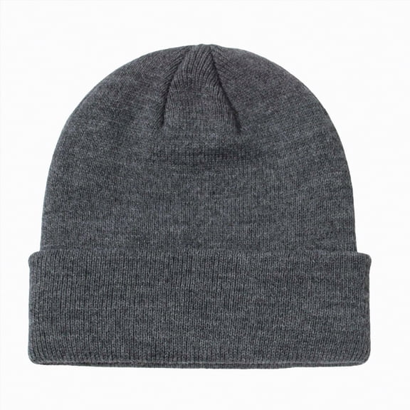 CAICJ98 Kids Beanie Boys Girls Beanies Children Winter Hats Children Knit Warm CapsToddler Baby Soft Beanie Cap 4-6 Years,Grey
