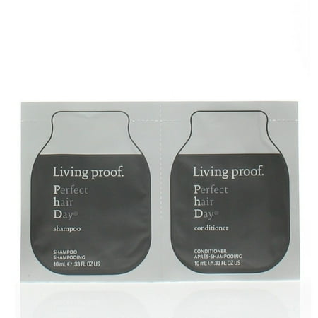 Living Proof Perfect Hair Day Shampoo and Conditioner Duo 0.33oz Travel Size