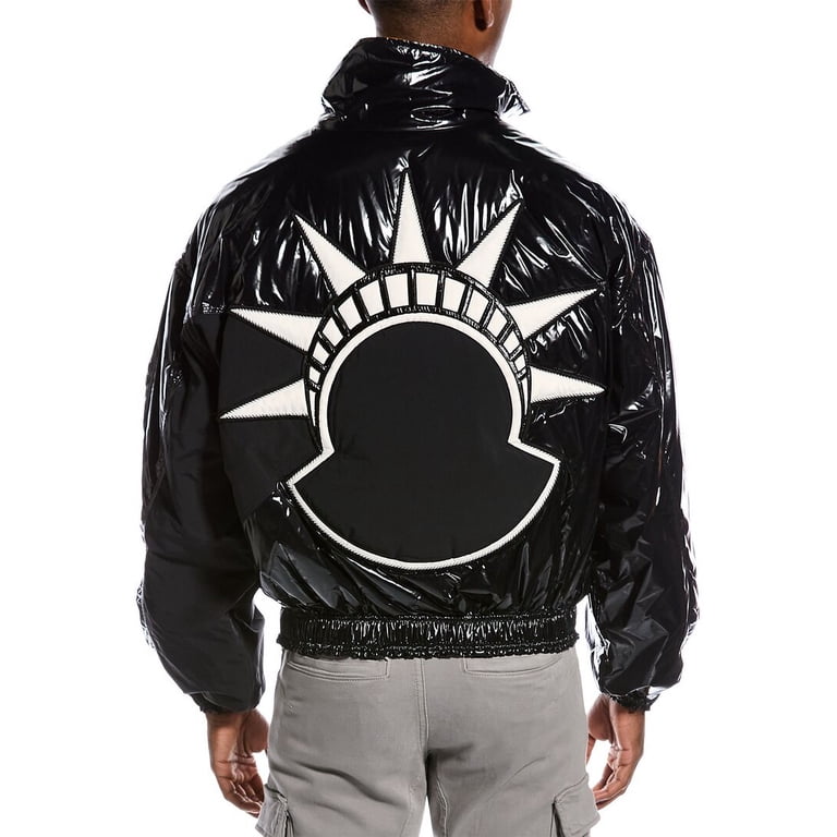 Moncler mens Down Coat, 2, Black - Walmart.com