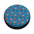 thumbnail image 3 of Cute Cartoon Spider Man Spare Tire Cover Wheel Protectors For Trailer Rv Suv Truck Camper Travel Fits For Tire Diameter 14 Inch, 3 of 7