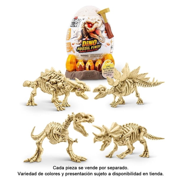 Figura Coleccionable ZURU Robo Alive Fossil Find Varios Modelos 1 Pieza