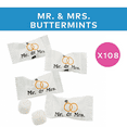 thumbnail image 2 of Fun Express "Mr. & Mrs." Buttermints - 108 Pieces, 2 of 3