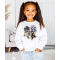 thumbnail image 2 of Honor the Brave Sweatshirt for Women, Teens & Girls Patriotic Coquette Bow Pullover White Sweatshirt Youth Large, 2 of 5