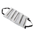 thumbnail image 4 of Bolsa de herramientas enrollable, organizador de llaves, bolsa de transporte con cremallera, organizadores de herramientas plegables gris, 4 of 9