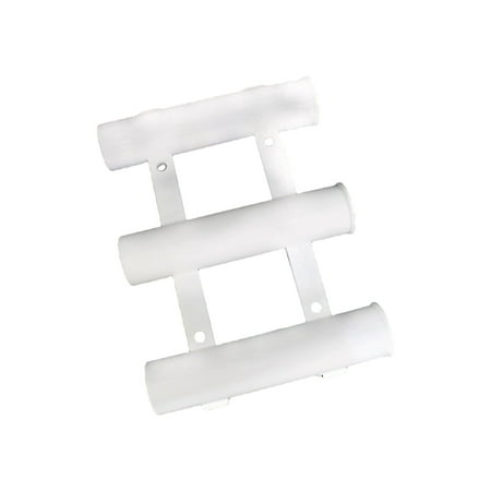 3 Rod Tube Fishing Poles Holder Replacement Plastic Fishing Rod Holder Bracket Boats Fishing Rod Frame Bracket