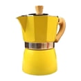 thumbnail image 3 of Techinal Cooking Moka Espresso Octagonal Coffee Maker Aluminum Percolator Stove 3/6 Cup, 3 of 13
