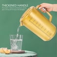 thumbnail image 4 of Clear Acrylic Pitcher Plastic Water Pitcher Acrylic Water Pot Juice Jug with Scale Ice Tea Pitcher, 4 of 9