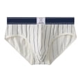 thumbnail image 1 of Mens Sexy Ropa Interior Rayado Medio Cintura Ropa Interior Casual Poliéster Boxeadores Transpirables, de Moda Y Cómodo para el Ocio Y el Gimnasio, 1 of 8