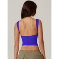 thumbnail image 6 of Women Summer Backless Tank Tops Spring Casual Basic Cute 2026 Sleeveless Shirt Vacation Outfit Royal Blue 120 XL, 6 of 7
