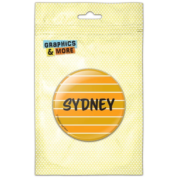Sydney Pinback Button Pin Badge