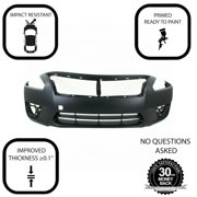 DCP Primed Front Bumper Cover Fascia for 2013 2014 2015 Nissan Altima Sedan
