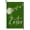 Green, variant on Easter Bunny Garden Flag 12x18 Vertical Double Sided Dandelion White Spring Farmhouse Holiday Outside Decorations Burlap Yard Flag BW786