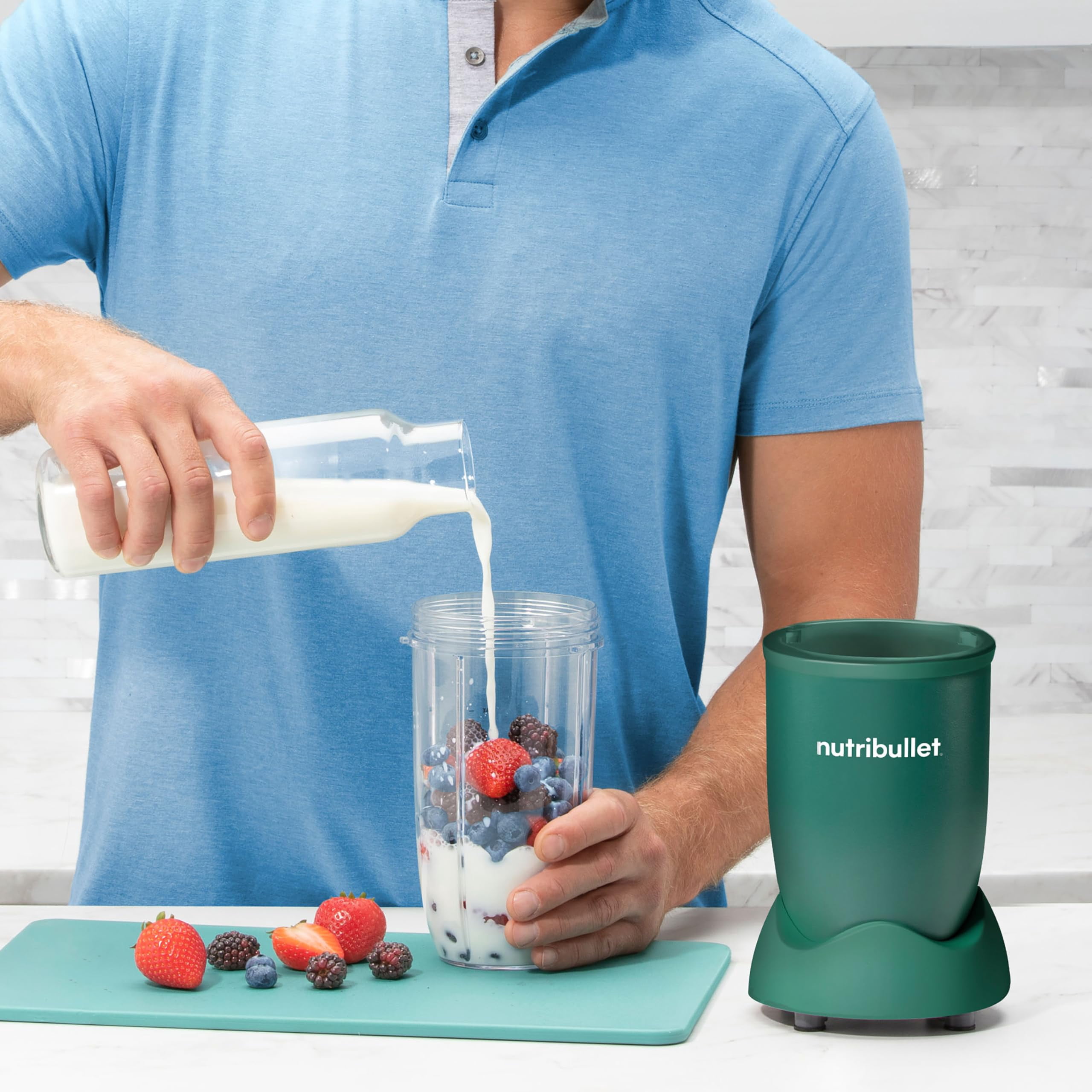NutriBullet NB9-1301AFG Pro 13 Pcs Matte Forest Green 900W
