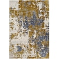 thumbnail image 2 of Mark&Day Area Rugs, 9x13 Knott Modern Navy Area Rug, Blue Ivory Yellow Carpet for Living Room, Bedroom or Kitchen (9'2" x 12'9"), 2 of 6